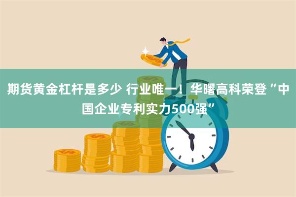 期货黄金杠杆是多少 行业唯一！华曙高科荣登“中国企业专利实力500强”