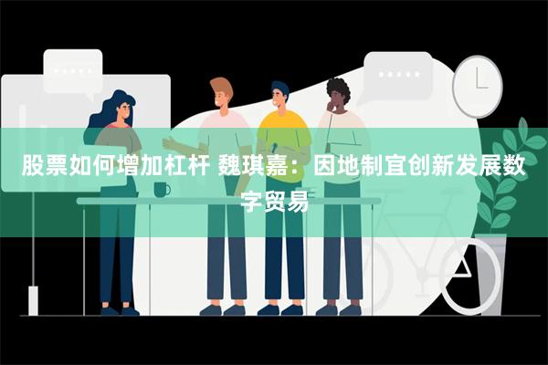 股票如何增加杠杆 魏琪嘉：因地制宜创新发展数字贸易