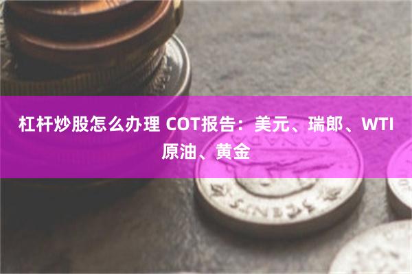 杠杆炒股怎么办理 COT报告：美元、瑞郎、WTI原油、黄金